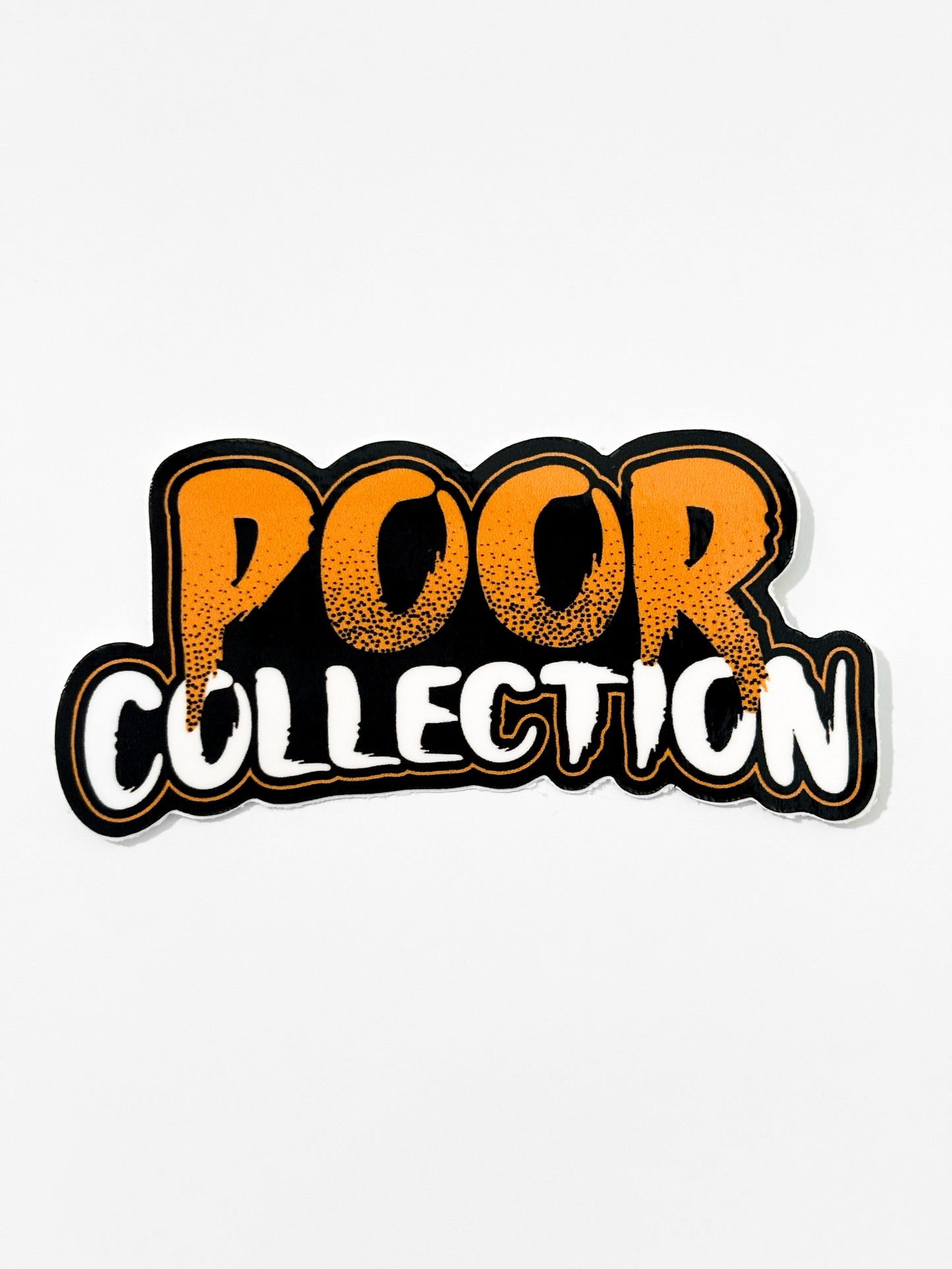 Poor Collection Halloween Sticker