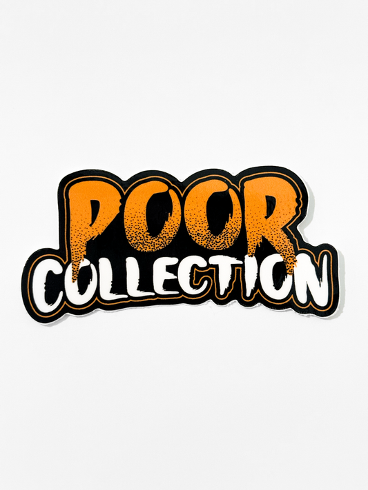Poor Collection Halloween Sticker